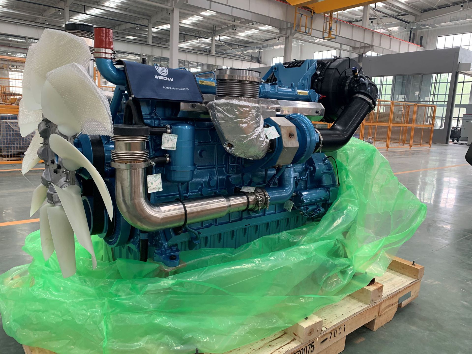 潍柴wp10d320e200柴油机发电机组 备用300千瓦发电机组