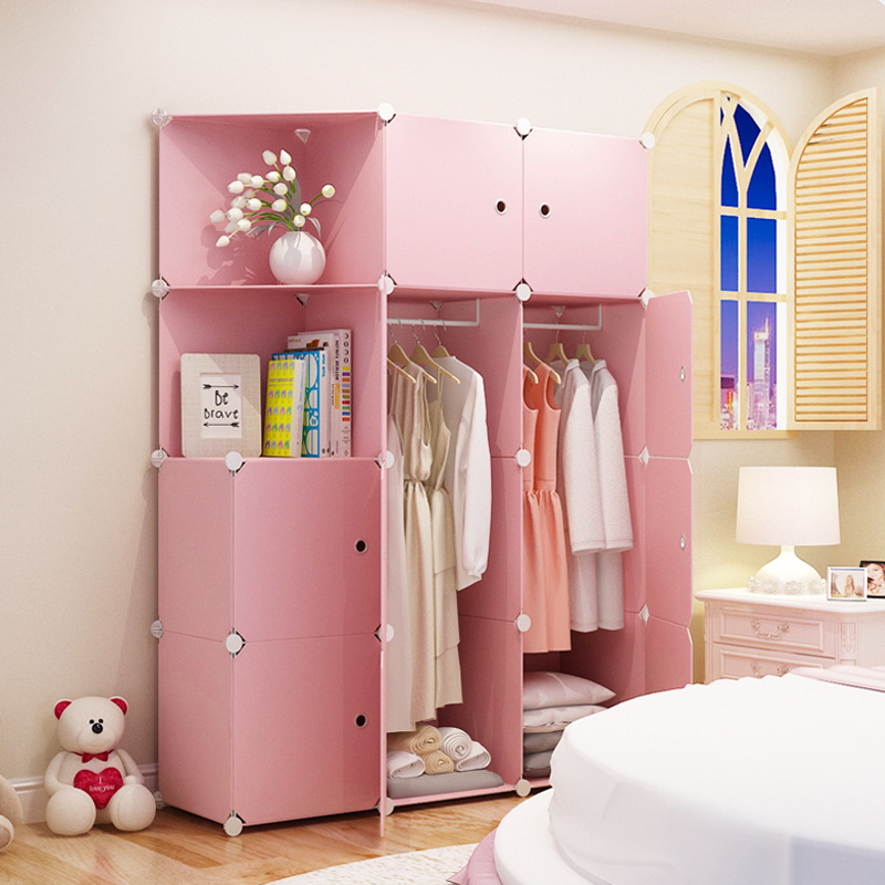 求购2022冬简易衣柜布衣柜钢管加粗加固组装布艺衣橱折叠平开门式加厚