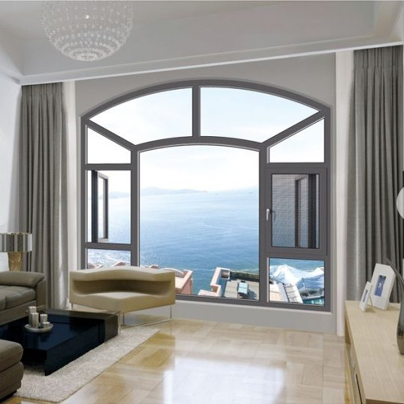 安格斯厂家断桥铝合金门窗封阳台隔音窗隔热卧室窗户定制玻璃窗
