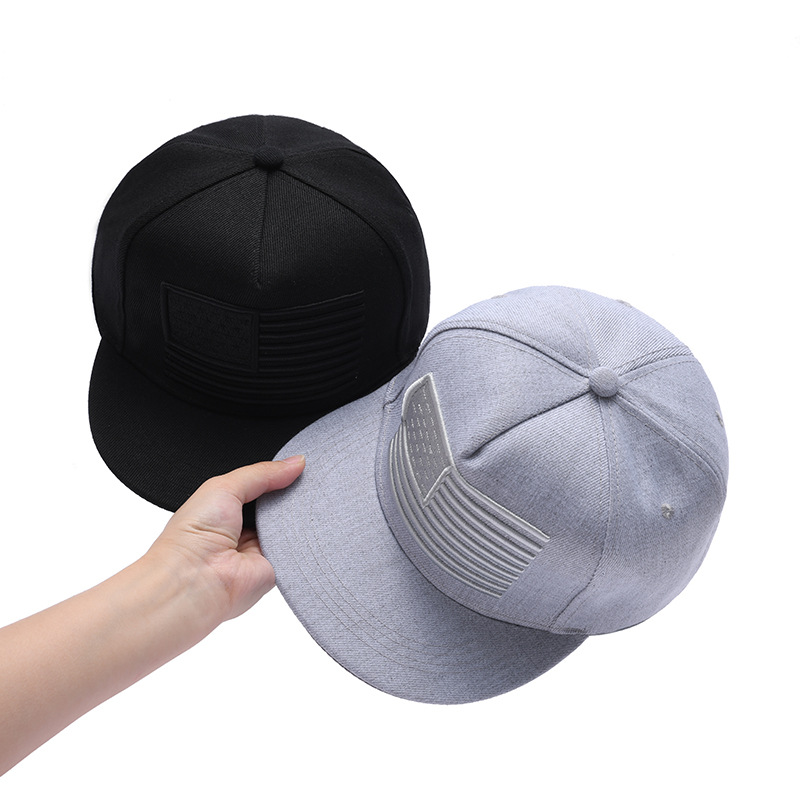 Quality Supply Korean Style Sun Protection Baseball Cap Couple Black and White Street Fashion Summer Sun Protection Flat Brim Hat