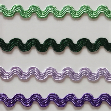 人造丝s型波浪花边 jk服童装家居diy手工辅料 一卷起售日本山道线