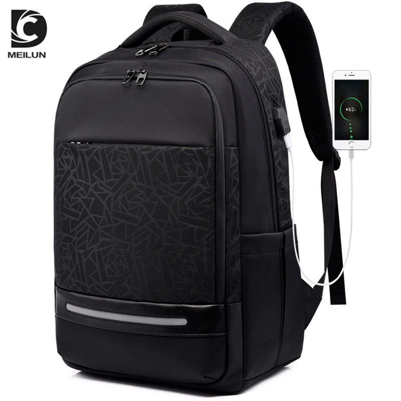 New Cross-Border Men's Backpack Wholesale Oxford Cloth Backpack Men's Large Capacity Business Laptop Gift Bag