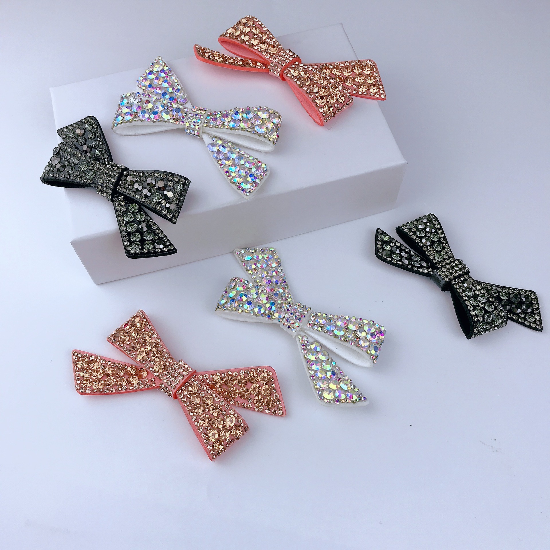 手工时尚diy蝴蝶结水女鞋鞋花 包包 头饰 补丁服装辅料儿童鞋配饰