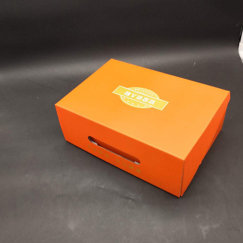 健步鞋鞋盒 手提式中老年人防滑安全劳保安全鞋包装盒批发