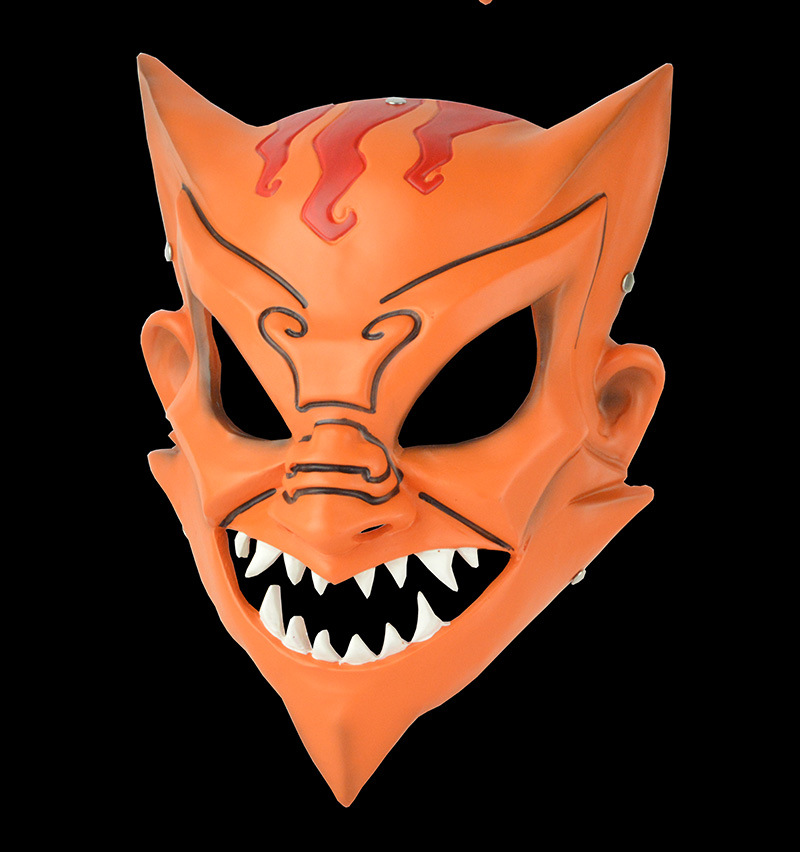 万圣节面具动漫成龙历险记恶魔鬼影军团伊卡雷苏巴特树脂面具挂件