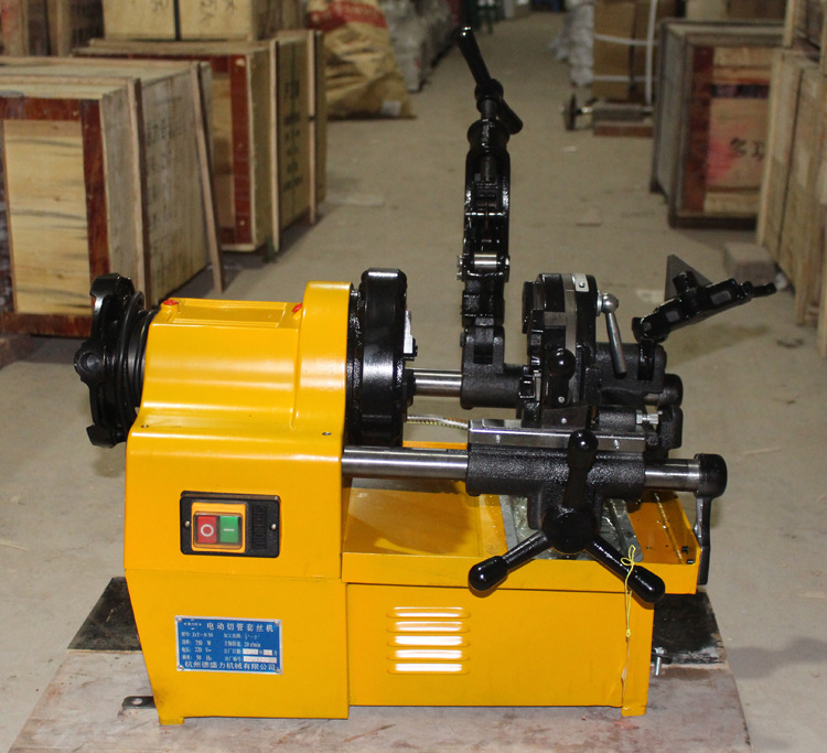 德力奇套丝机 轻型套丝机 电动切管套丝机