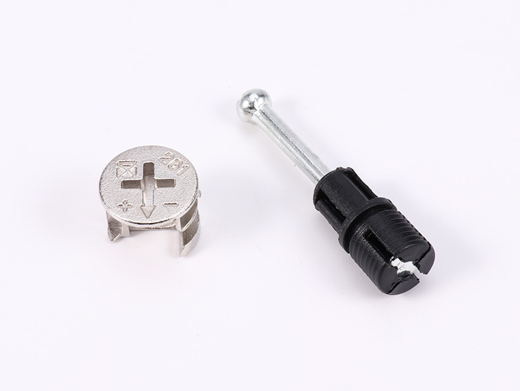 厂家直销三合一连接件 家具拆装紧固连接配件 三合一偏心轮锁扣