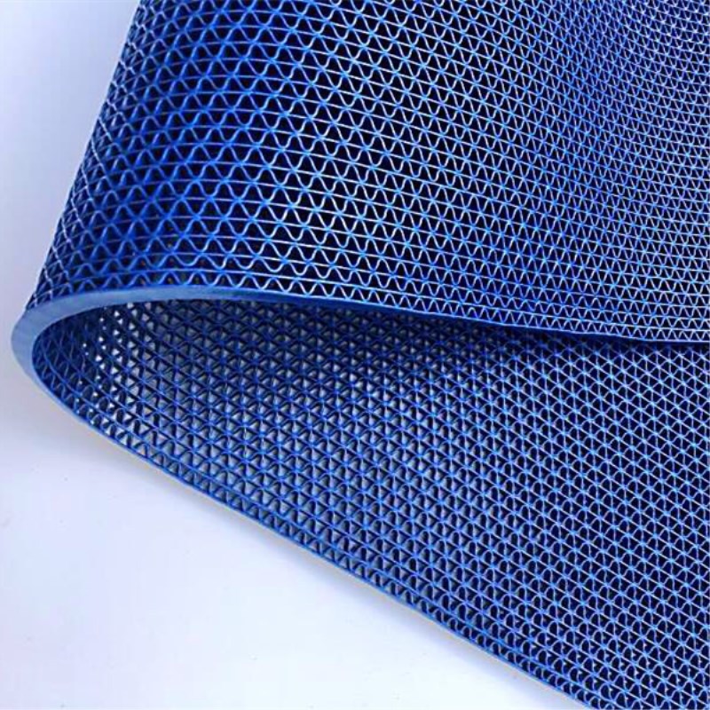 网格镂空塑胶橡胶pvc防水滑浴室澡堂厕所游泳池馆防滑地垫