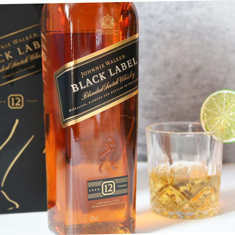 【洋酒】黑方12年威士忌j 带盒