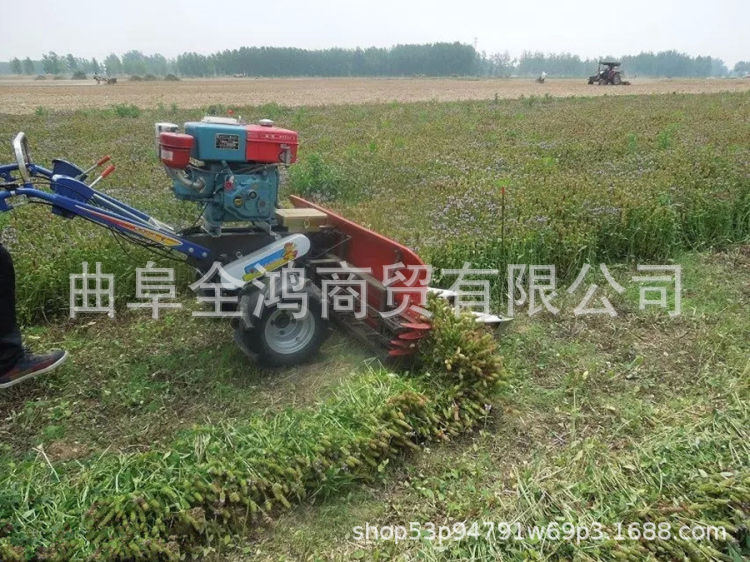 供应手扶式割稻机 水稻麦子割晒机 柴油多功能割倒机