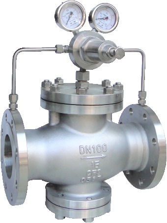 yk43x-25p氨用减压阀1寸dn25不锈钢304活塞式气体氨气减压阀dn100