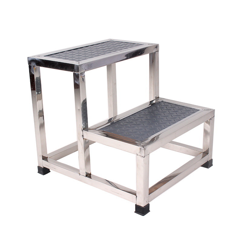 医院用妇科踏脚凳检查床不锈钢 单双层脚踏凳 手术凳