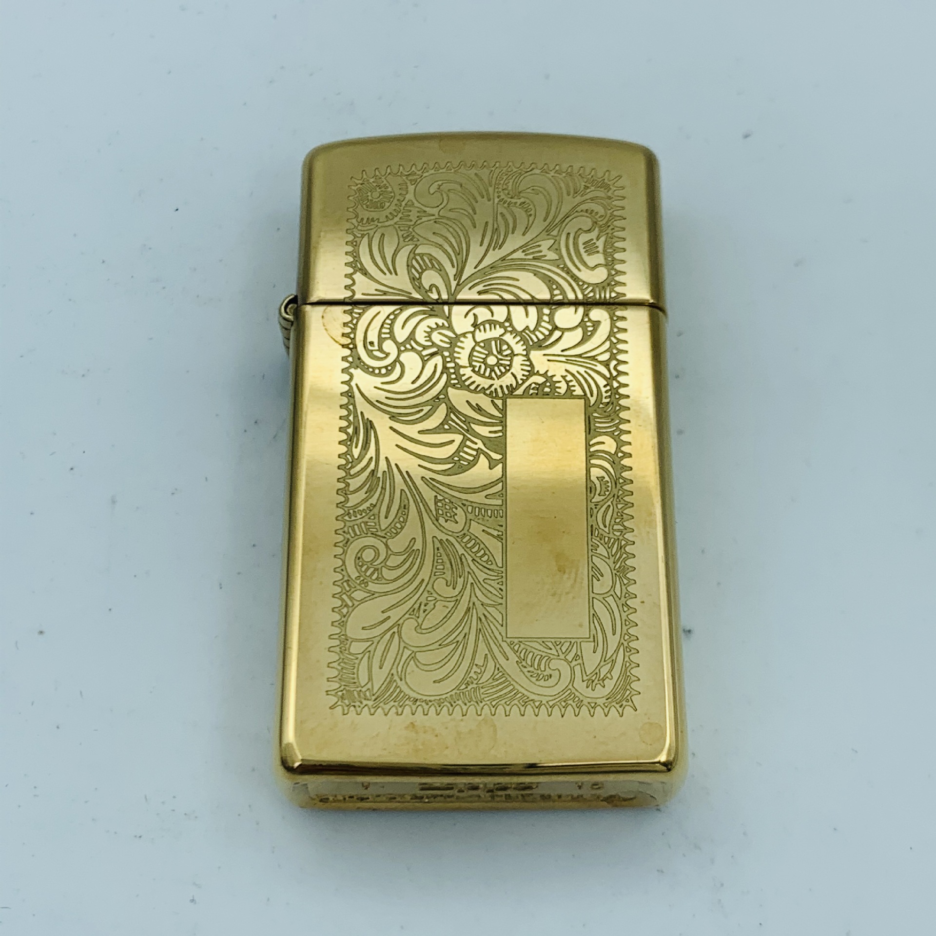 原装正品zippo打火机 纤巧窄机铜威尼斯花之都 1652b