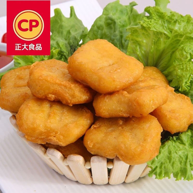 正大食品薯乐鸡块原味黑椒味900g袋肯德基鸡块油炸小吃冷冻食品