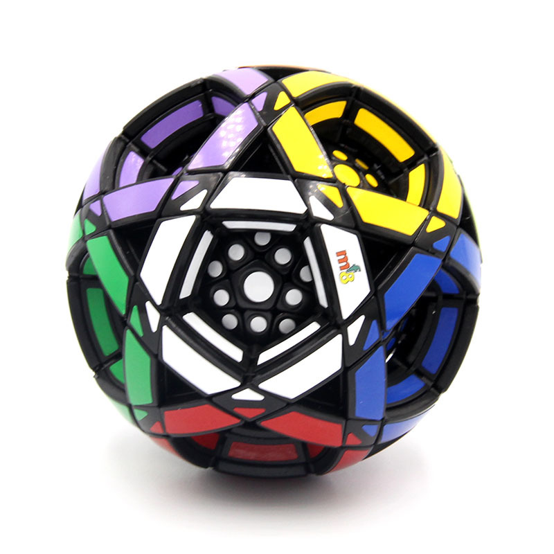 新品mf8魔方吧球形多重五魔方圆球异形高难度挑战益智足球魔方