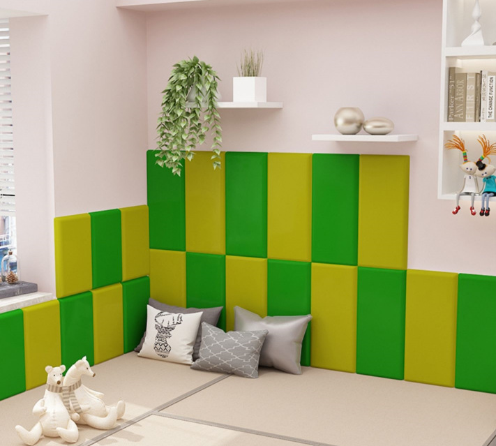 幼儿园宣泄室墙面软包儿童卧室软包防撞软包墙贴墙纸软包背景墙