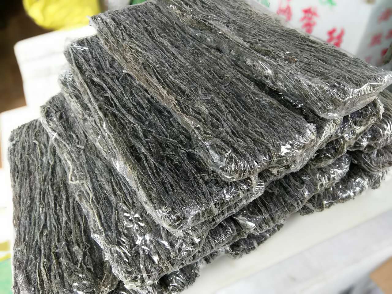 烘干海带丝厂家干海带跑江湖地摊食品展销会海带干货源头一手批发