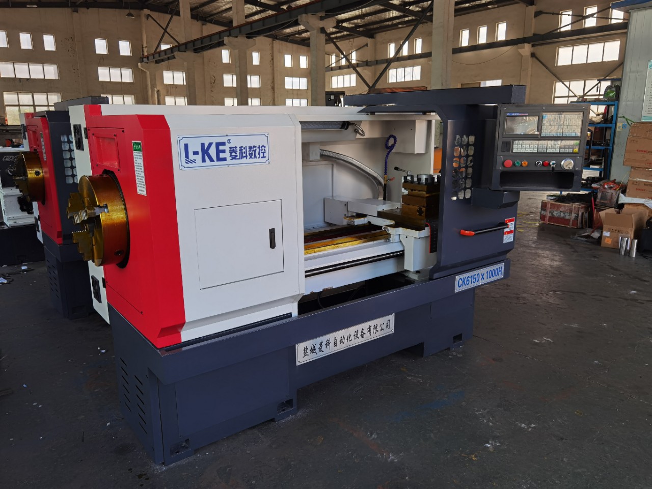 双卡盘管螺纹数控车床