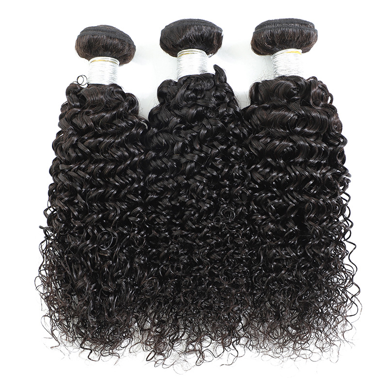 欧美时尚跨境jerry wave假发发帘 human hair 巴西真人发假发发条