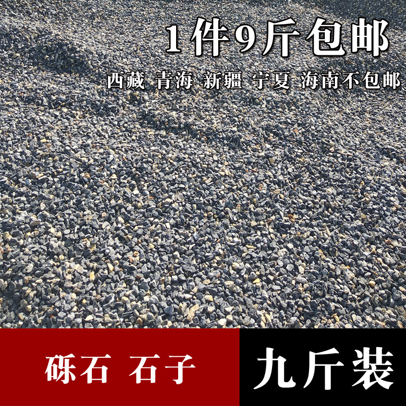 石子 卵石砂石瓜子片盆栽小石子铺面砂砾石 瓜子片石子家用装修