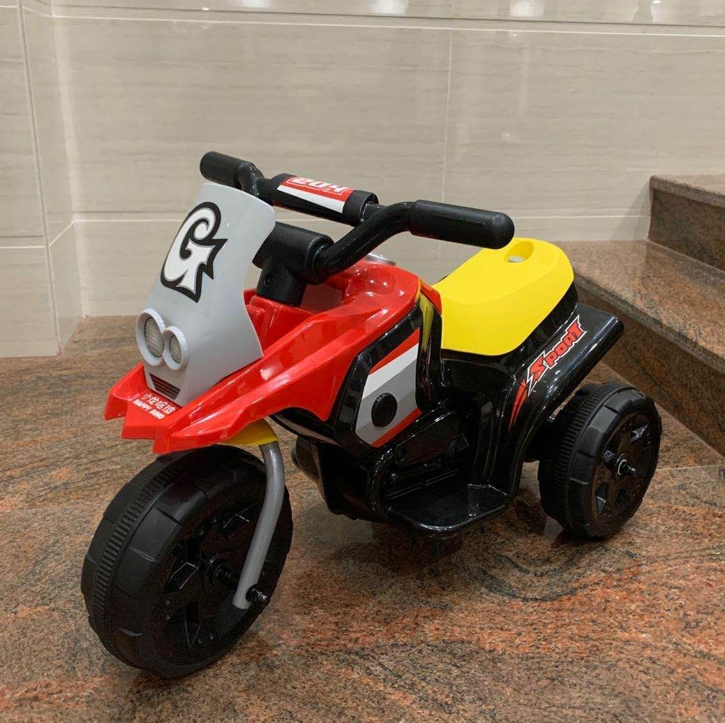 好孩子旗下小龙哈彼儿童三轮电动摩托车电瓶电玩车宝宝充电玩具车
