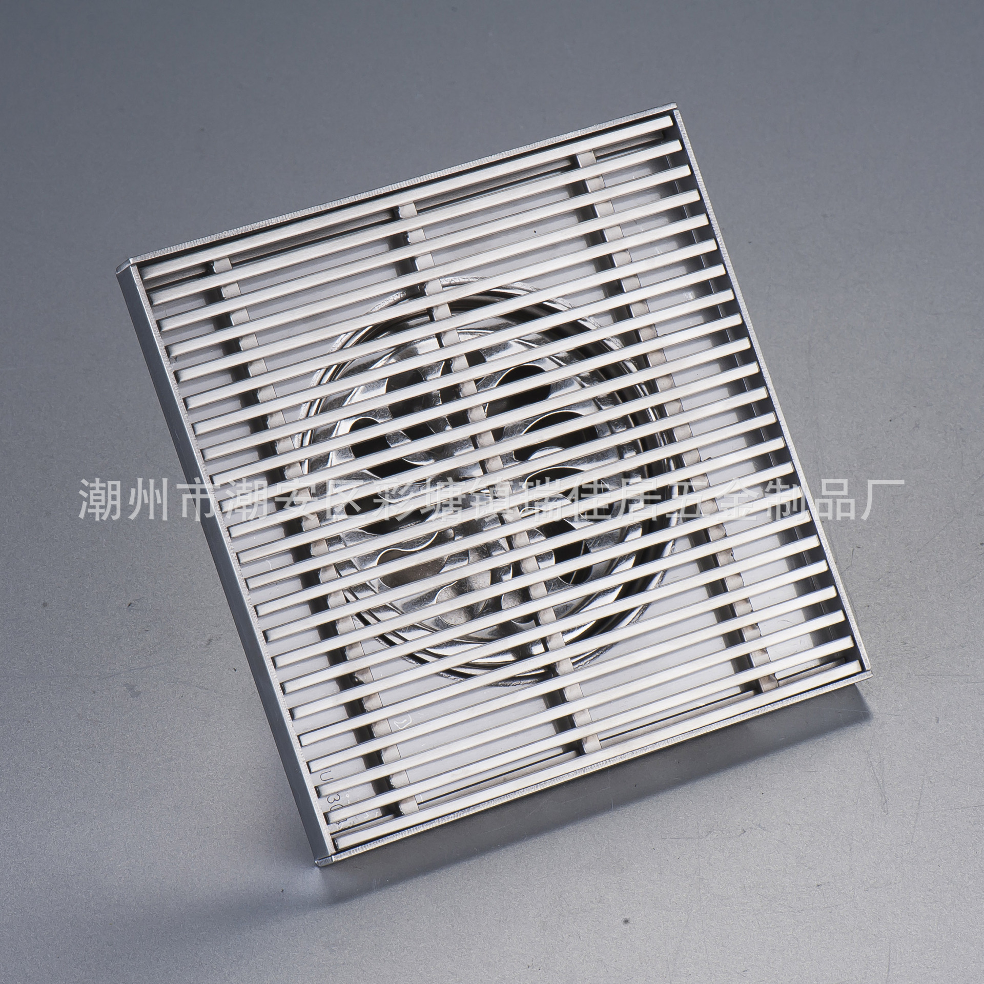 304不锈钢大排量地漏器防臭10 12 15 20 30cm天台庭院110 160管