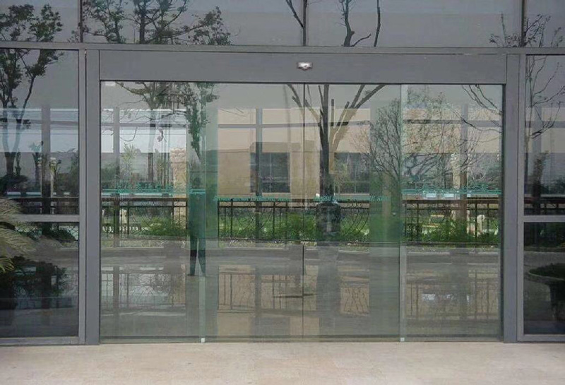 电动钢化玻璃感应门马达洁净防尘手术室玻璃气密门自动双开平移门