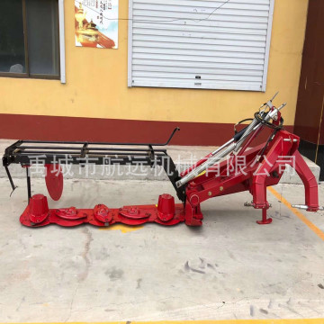 新款多圆盘旋转式的苜蓿牧草割草机 4盘5盘6盘7盘圆盘飞刀打草机
