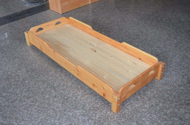 午休条床环保漆幼儿专用重叠床樟子松实木床幼儿园睡床儿童床实木床