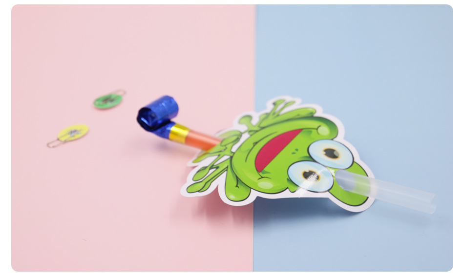 青蛙捕食科技小制作幼儿园小学生手工作业材料包创意diy实验