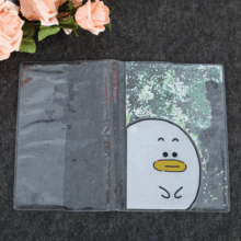 PVC环保包书膜卡套卡包 创意儿童PVC书皮 自粘卡包文具套装