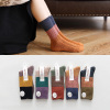 Socks Autumn and winter Coarse needle Tri-color stitching Piles of socks solar system Color matching Sweat Thick lines Medium hose On behalf of Socks Autumn and winter Coarse needle Tri-color stitching Piles of socks solar system Color matching Sweat Thick lines Medium hose On behalf of