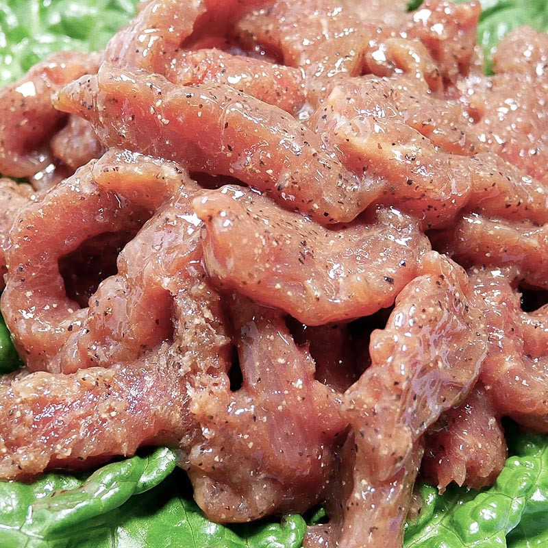 尚品好蔡牛柳新鲜冷冻牛柳爆炒酒店快餐商用半成品食材9kg/箱