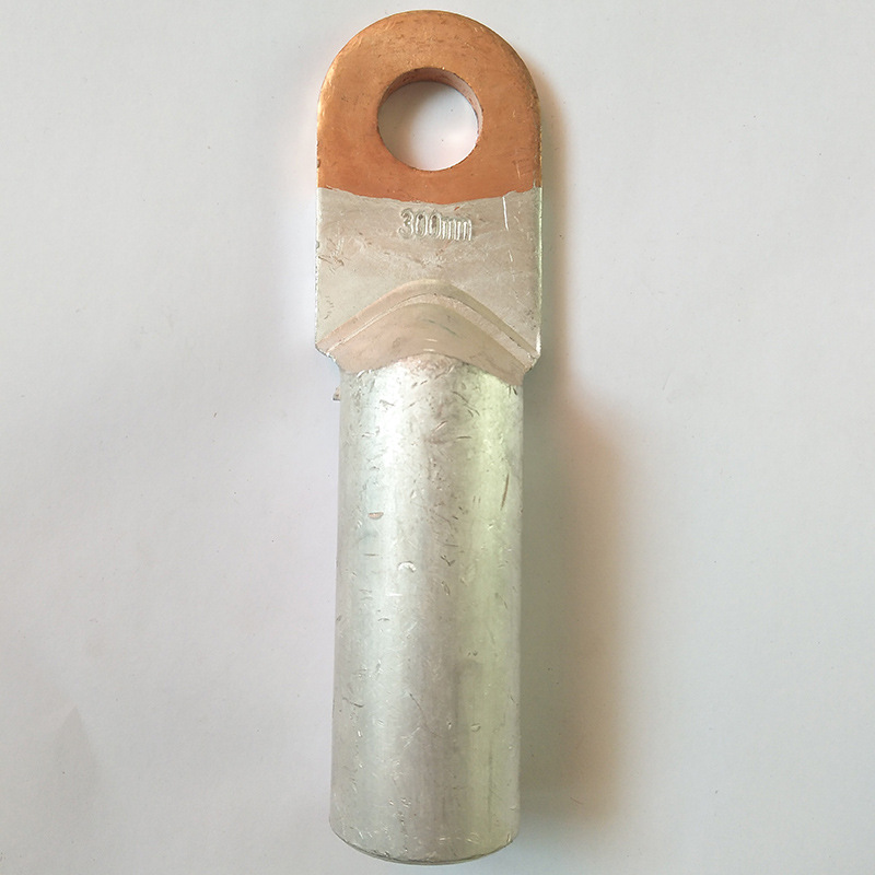 厂家批发国标铜铝鼻子铜铝过渡接线端子压缩型铜铝端子线耳dtl