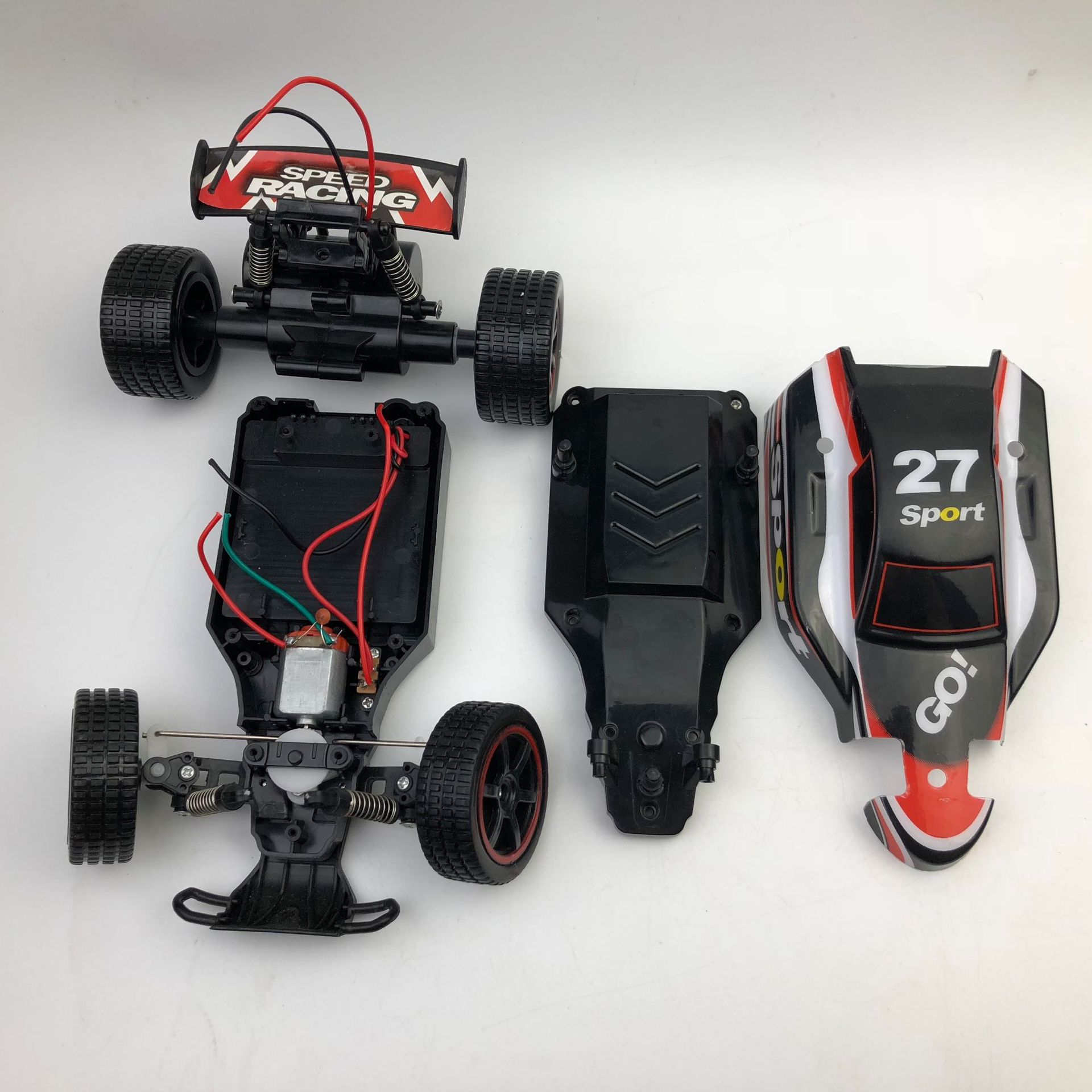 越野车底盘四轮转向机器人小车平台跑车遥控车配件四轮套件