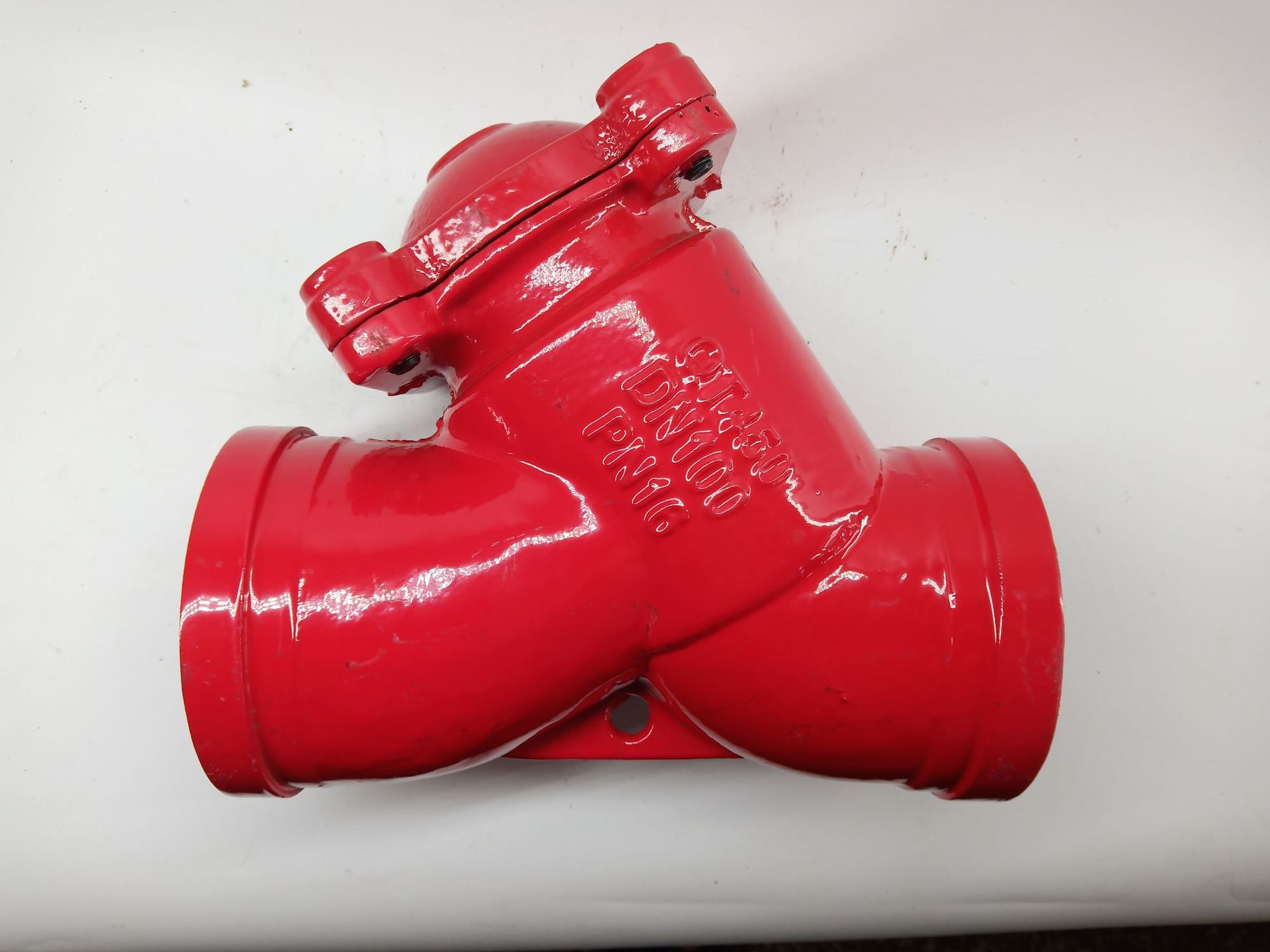 沟槽过滤器gl83h16qy型过滤器隔污阀球墨铸铁体卡箍过滤器