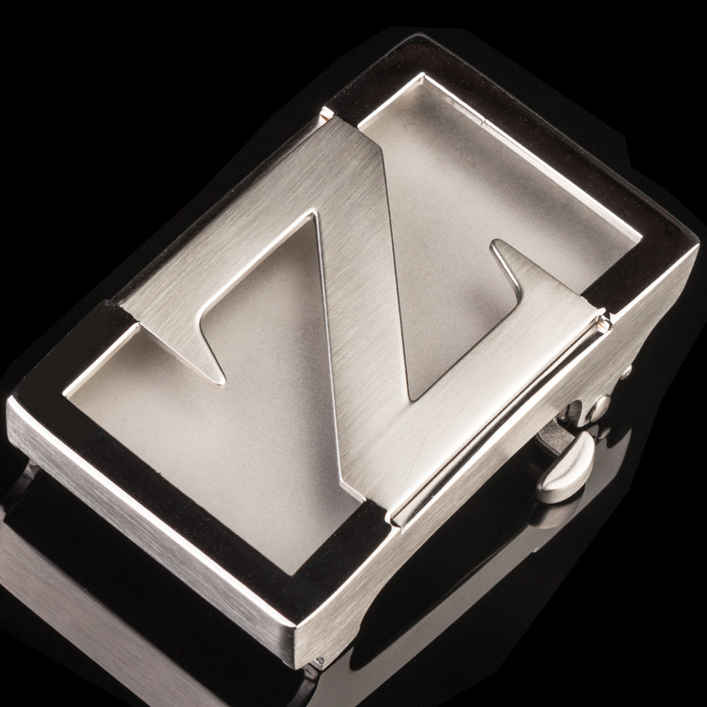 内穿自动扣不锈钢皮带扣钢扣头男士自动腰带头z摇杆内穿式n11