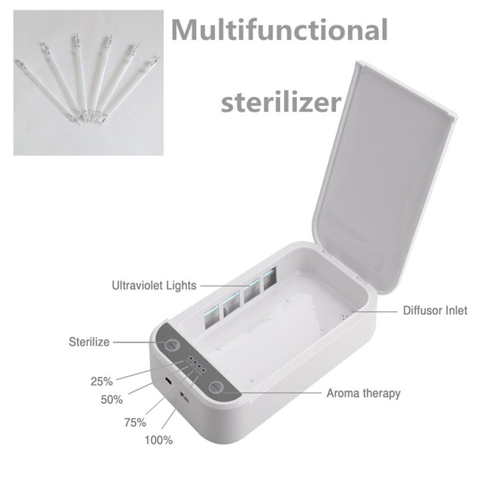 Multifunctional Mobile Phone Disinfection Instrument Ultraviolet Lamp Disinfection Box Glasses Jewelry UV Sterilizer
