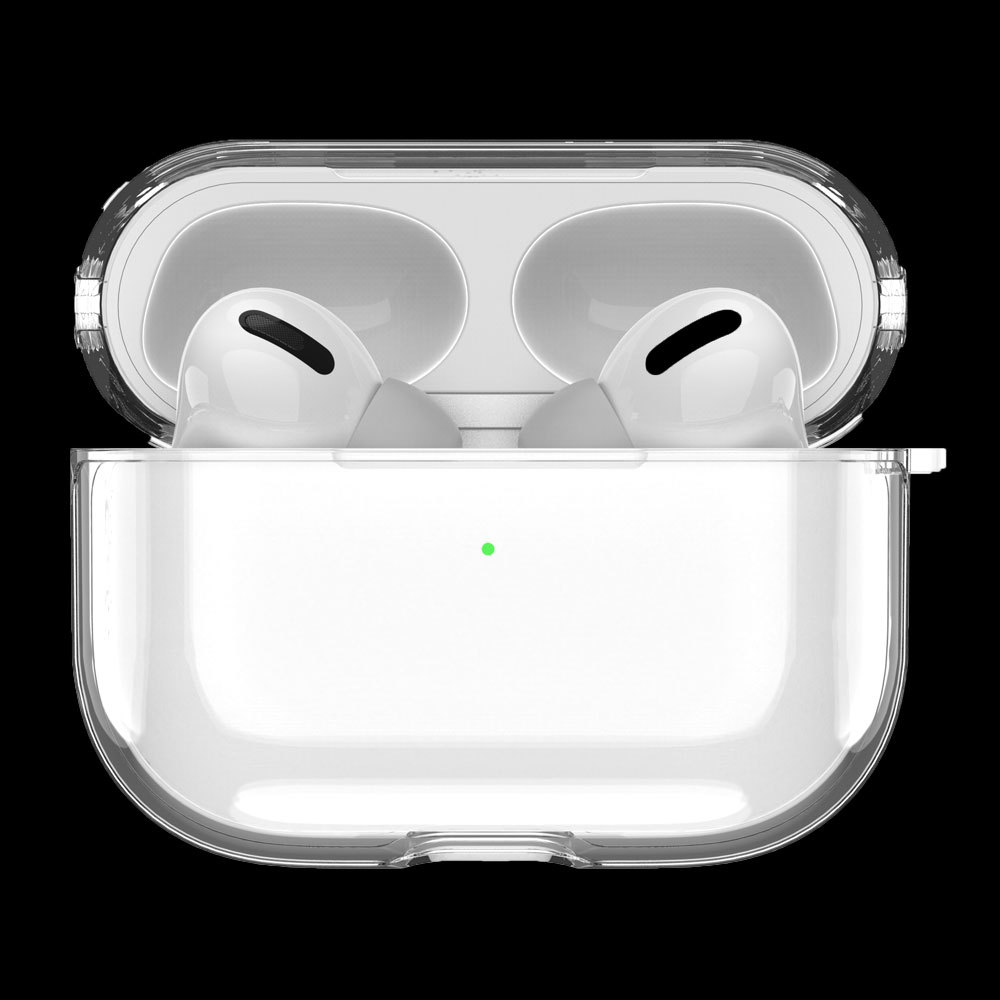 适用苹果airpods pro case 耳机套tpu软壳连体防水纹素材耳机壳