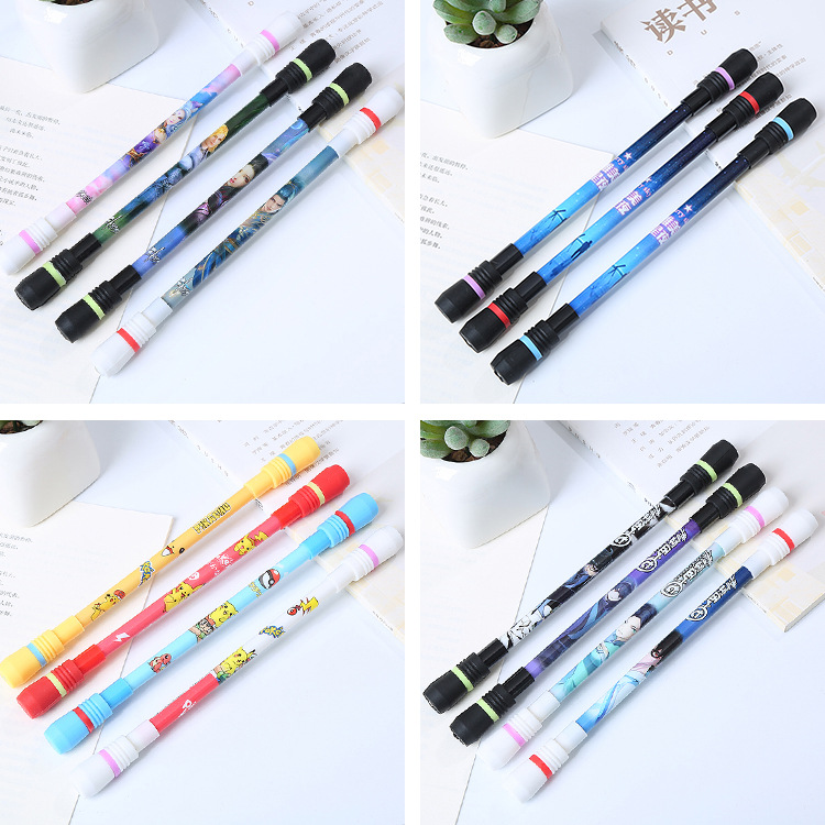 Creative Douyin Online Influencer Spring Pen Office Stationery Decompression Pen Cute Student Gel Pen Water-Based Sign Pen Wholesale