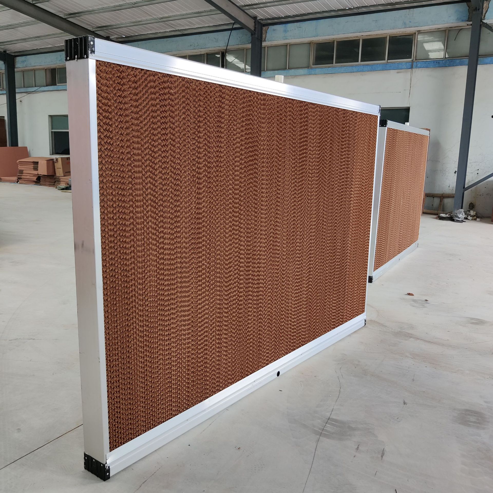 水帘湿帘畜牧养殖降温水帘蒸发湿帘纸降湿降温系统水帘墙降温厂家