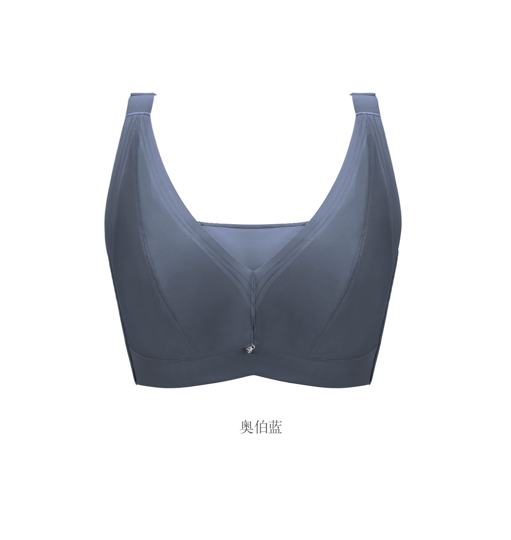 康舒美8325文胸无钢圈聚拢调整型舒适d杯薄杯无痕文胸大码内衣