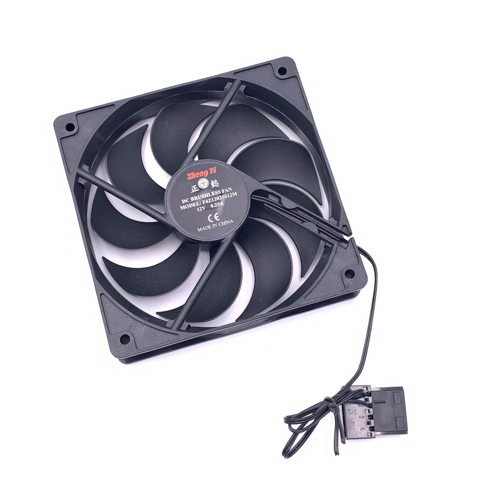 12cm机箱电源风扇 水冷散热排风扇 电脑散热风扇 大4p 暴力风扇