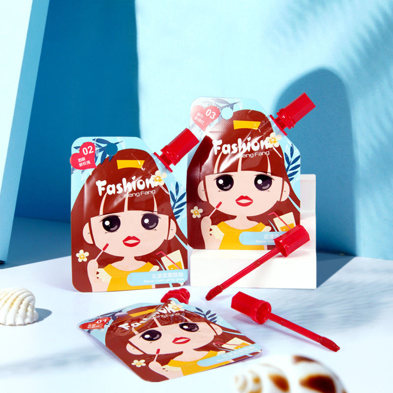 恒芳花漾柔雾口袋唇釉学生平价口红持久不沾杯保湿滋润果冻唇油