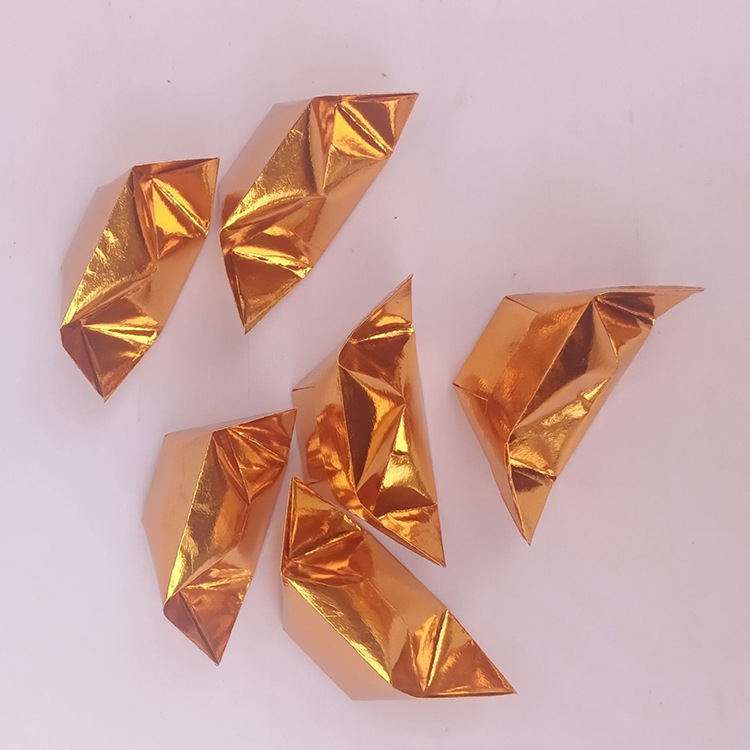 殡葬用品厂家批发好纸金元宝大号小号切角元宝半成品冥币烧纸纸钱