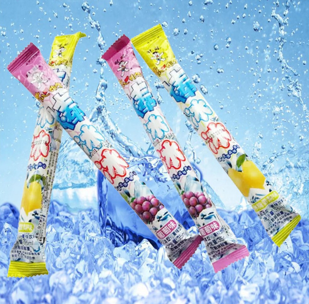 旺旺碎冰冰果味饮料35ml根碎碎冰棒棒冰吸吸果冻整箱批发包邮