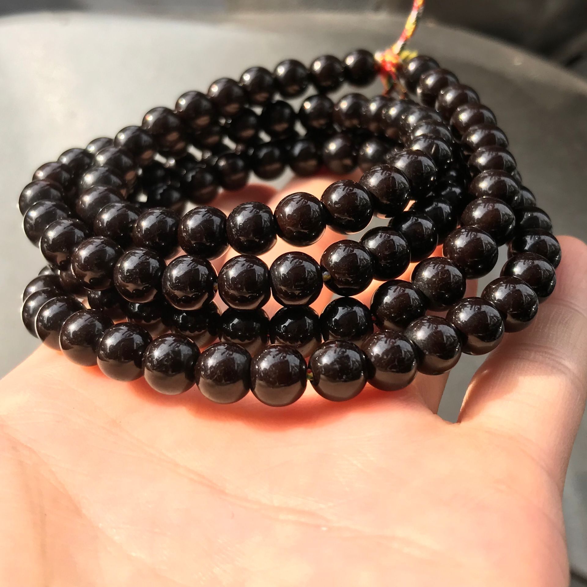 厂家供应108椰蒂南瓜珠 椰蒂圆珠桶珠 椰蒂雕刻百香籽佛珠