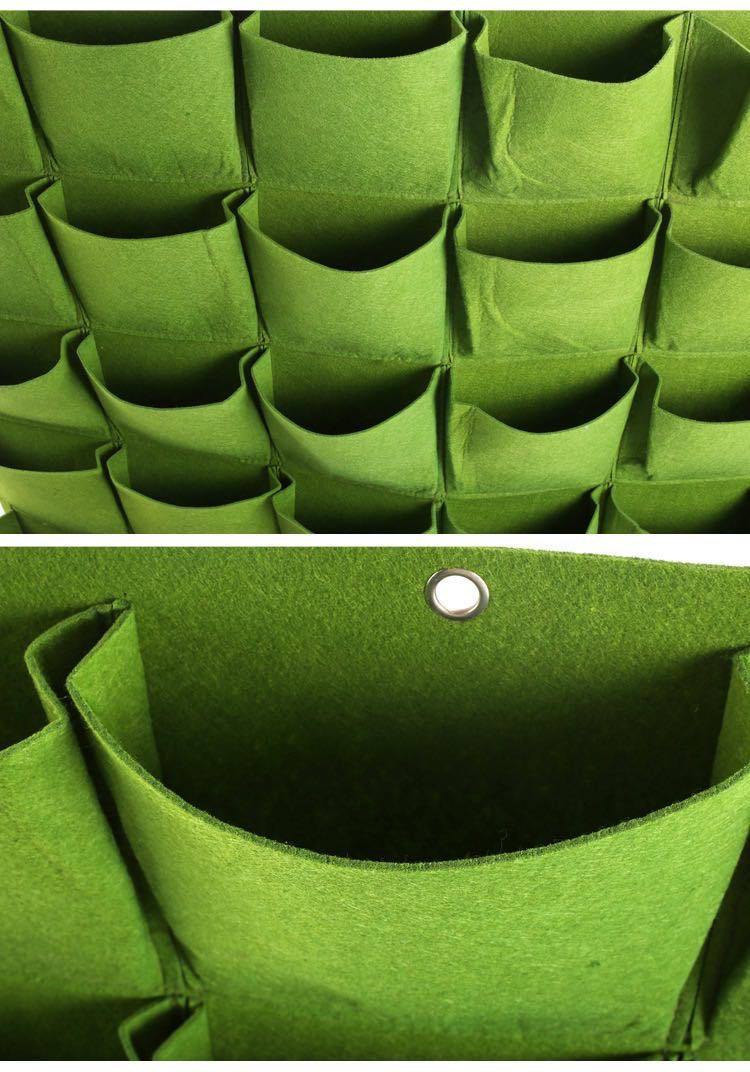 阳台壁挂式多口美植袋 花墙美植袋 绿化带袋种植袋 可定制批发