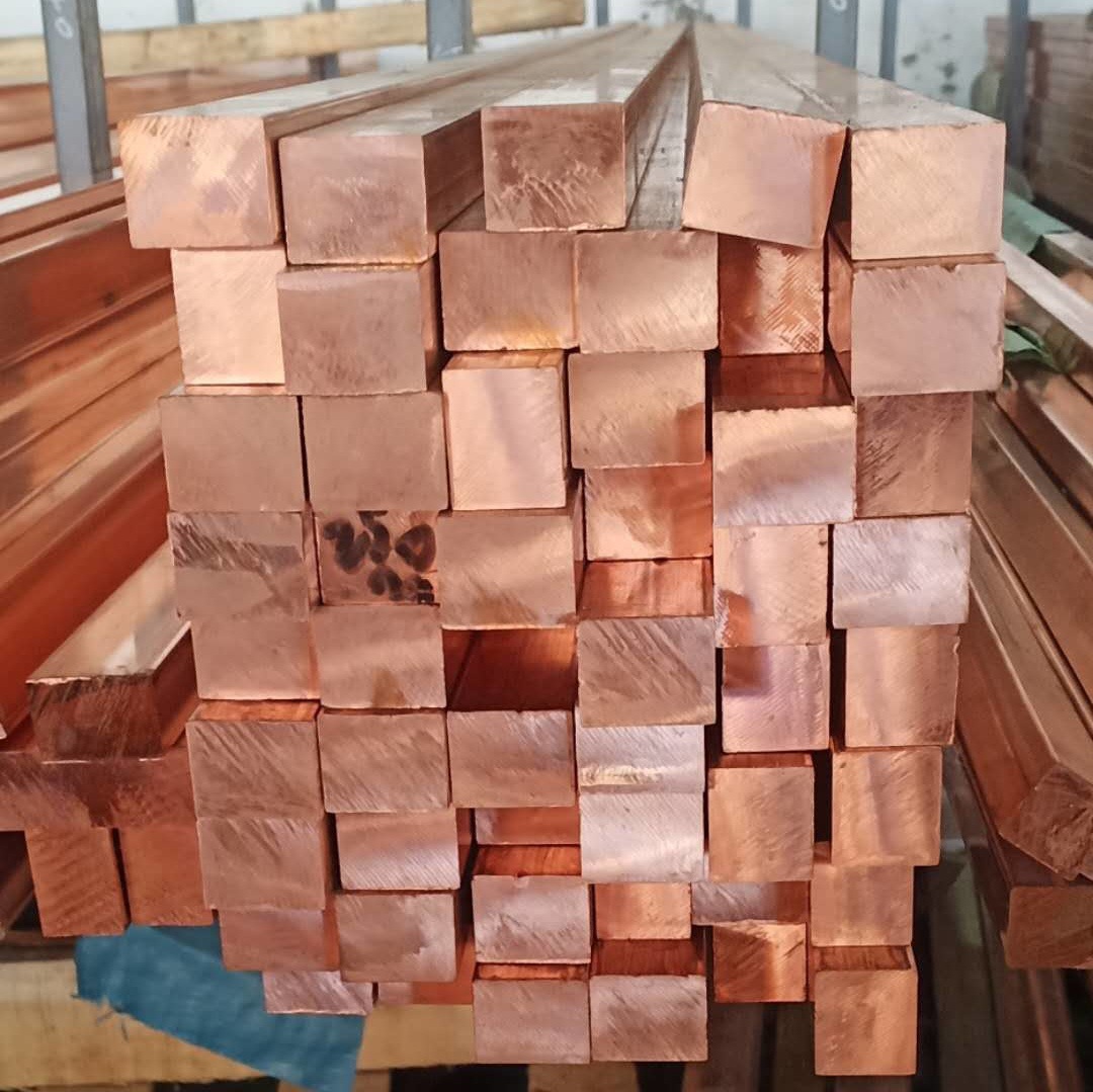 镀锡紫铜排切割 紫铜方棒加工 环保国标t2紫铜板 紫铜块 紫铜棒