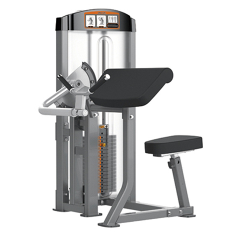 英派斯if8103 商用坐姿式手臂弯举肱二头肌练习机健身房训练器械
